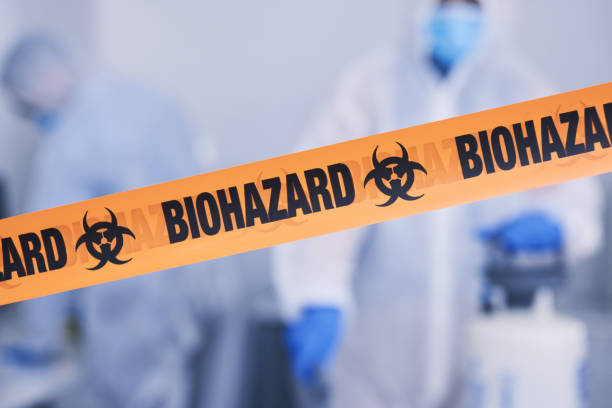 Professional Infectious Disease Decontamination technician working in Peachtree City, GA
